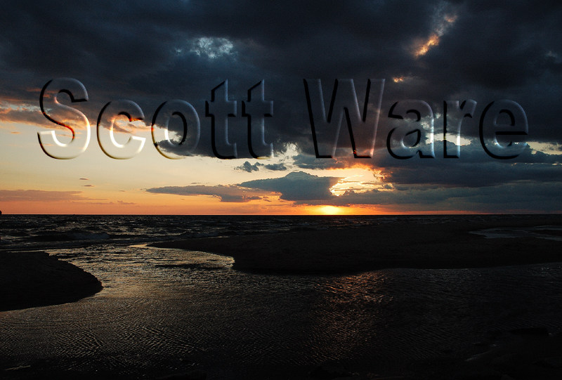 Lake Michigan, Sunset