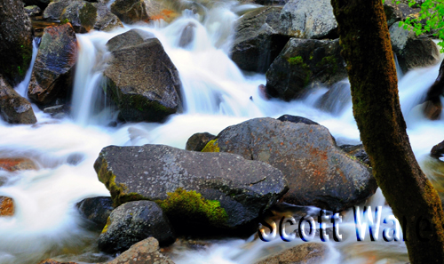 Below Bridal Veil Falls