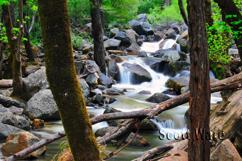 Below Bridal Veil Falls