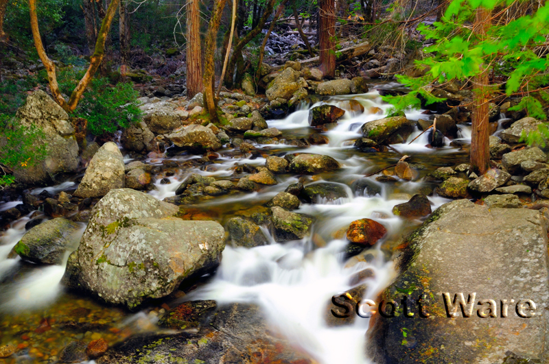 Below Bridal Veil Falls