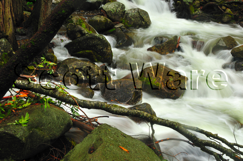 Below Bridal Veil Falls
