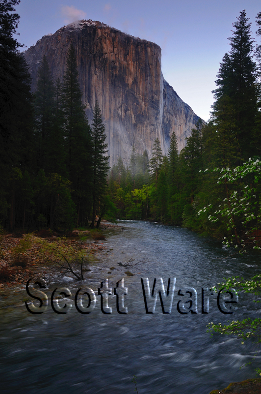 El Capitan and the Merced River